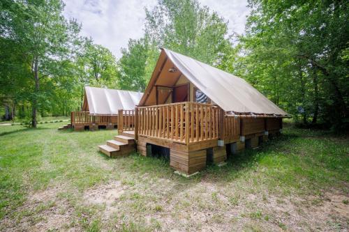 Camping La Clairière - Canvas hut - 2 bedrooms - without toilet blocks - Photo 1