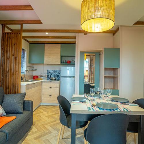 Camping La Clairière - Chalet PREMIUM - 2 bedrooms - Photo 2