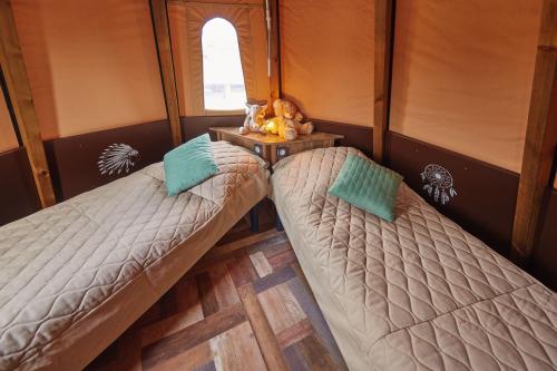 Camping La Clairière - Luxery Teepee - 2 bedrooms - with toilet blocks - Photo 4