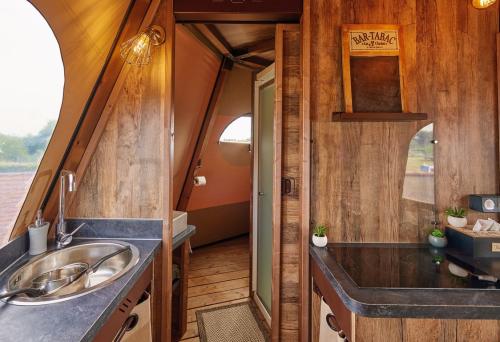 Camping La Clairière - Luxery Teepee - 2 bedrooms - with toilet blocks - Photo 5