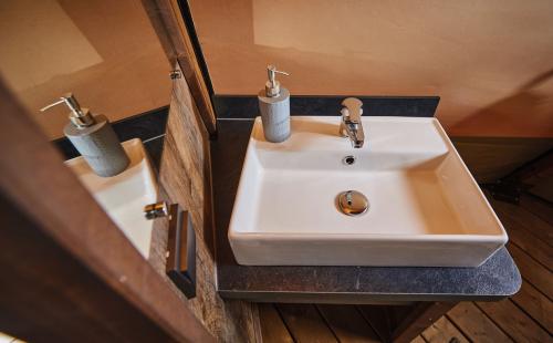 Camping La Clairière - Luxery Teepee - 2 bedrooms - with toilet blocks - Photo 7