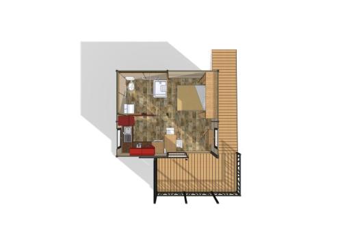 Camping Clair Matin - Gîtotel adapted to the people with reduced mobility - Photo 2
