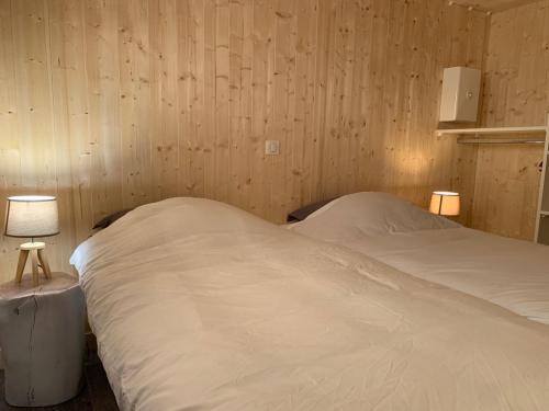 Camping Les Lanchettes - Chalet Ulysse 54m² 3 bedrooms + semi-covered terrace 24m² with Nordic bath - Photo 6