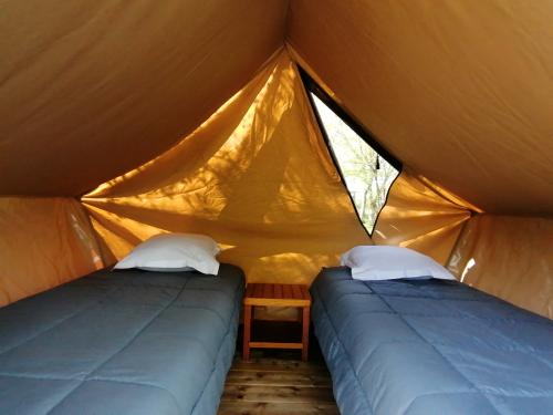 Camping L'Oasis du Berry - Lodge tent - Photo 3