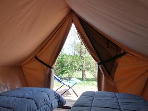 Camping L'Oasis du Berry - Lodge tent - Photo 4