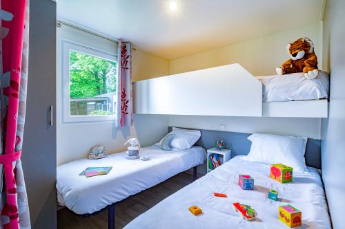 Camping Sandaya Château des Marais - Cottage Newton 2 bedrooms 2 bathrooms - Air con PREMIUM - Photo 7