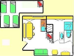 Le Champ du Moulin - Apartment Vénéon n° 4 - 45m² - 1 bedroom - Photo 1