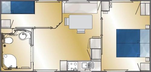 Camping Les Marsouins - Mobile-home Ciela Confort PMR - 2 chambres - Photo 6