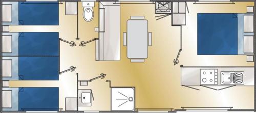Camping Les Marsouins - Mobile-home Ciela Family - 3 Rooms - Photo 8