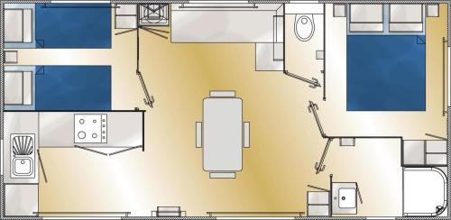 Camping Les Marsouins - Mobile-home Ciela Confort - 2 Rooms - Photo 7