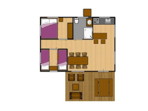 Centre de Vacances Naturiste le Colombier - Luxury Lodge - Photo 8