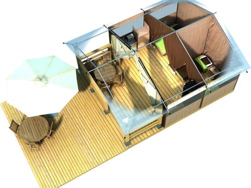 Le Moulin de David - 30 sqm VICTORIA lodge - Luxury fittings (from Saturday to Saturday) - Photo 8