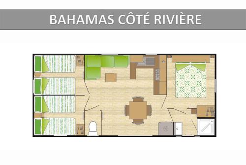 Camping La Vallée du Paradis - BAHAMAS RIVER SIDE - Photo 2