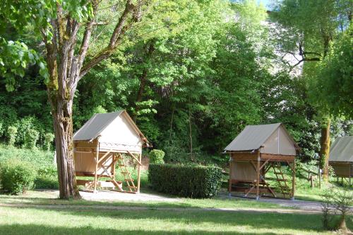 Camping Qualité le Val de Saures - Tente BIVOUAC + electricity 10A - without toilet blocks - Photo 2