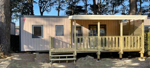 Camping Le Château du Petit Bois - Cottage mobil home Belle Ile 6 pax - Photo 1