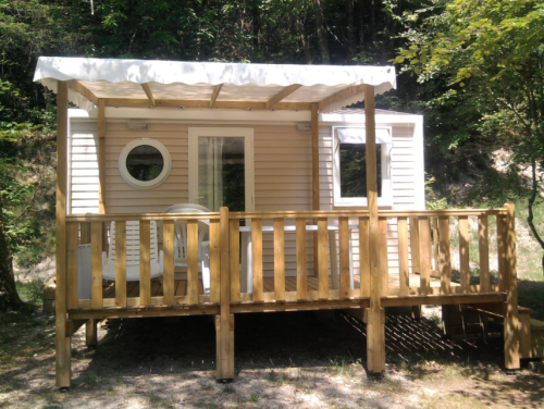 Flower Camping Cap Finistère - Mobil-Home Confort 18m² (1 bedroom) + covered terrace 9m² + TV - Photo 1