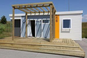Flower Camping Cap Finistère - Comfort mobile home 25m² (2 bedrooms) + semi-covered terrace 10m² + TV - Photo 1