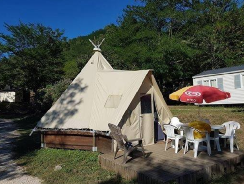 Flower Camping Mas de Champel - Tipi Standard 18m² - 2 bedrooms - Without sanitary - Photo 1