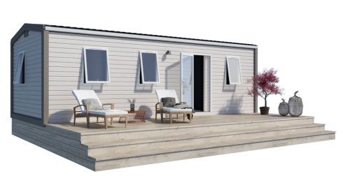 Flower Camping Mas de Champel - Mobile-Home Premium 32m² -3ch - Covered terrace - CLIM + TV + sheets + towels included - Photo 1