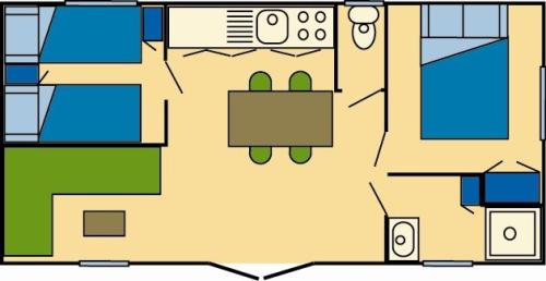 Camping Sandaya Sanguinet Plage - Cottage 2 bedrooms *** - Photo 3