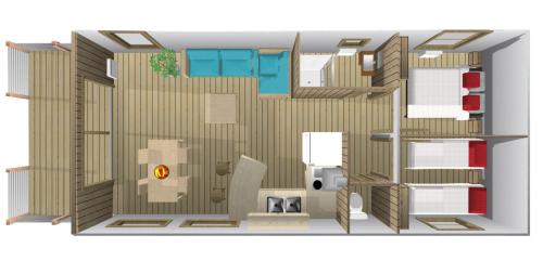Les Castels Parc de Fierbois - Chalet - 2 bedrooms - 1 bathroom - Lodge - Photo 10
