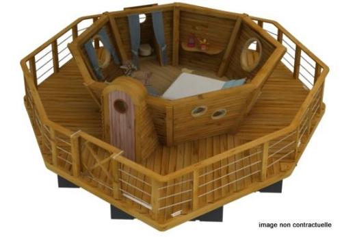 Camping le Lac Bleu - Zenzilot, floating cabin - Photo 8