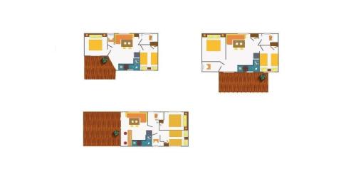 Camping Les Coudoulets - Mobilhome Grand Confort - covered terrace - Air Conditionning - Photo 6