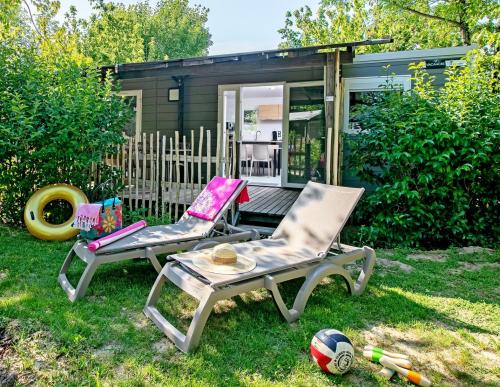 Camping Les Coudoulets - Mobile Home Lavandin - 2 Bathroom - ed terrace - Air Conditionning - Photo 2