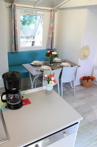 Camping Les Champs Blancs - Mobile home LUXE (AIR-CONDITIONING + tv + Dishwasher) - Photo 7