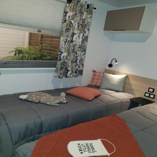 Camping Les Chênes - MOBIE LHOME Grand Large air-conditioning 3 bedrooms 4.20 x 8.8m - Photo 6