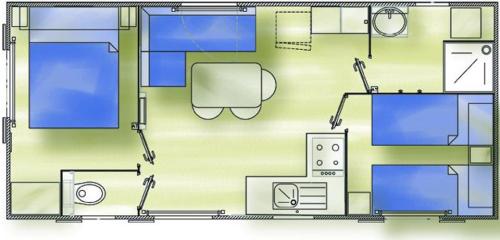 Camping Les Chênes - MOBILE HOME Oakley + 7.78x3.40 - Photo 7