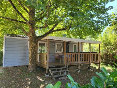 Camping Du Vieux Château - Mobile home PREMIUM 36m² / 2 bedrooms - Air conditioned - Covered terrace - Photo 1