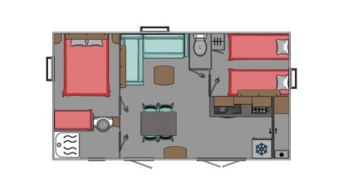 Camping Les Peupliers - Mobil-home EVO 29 - Photo 2