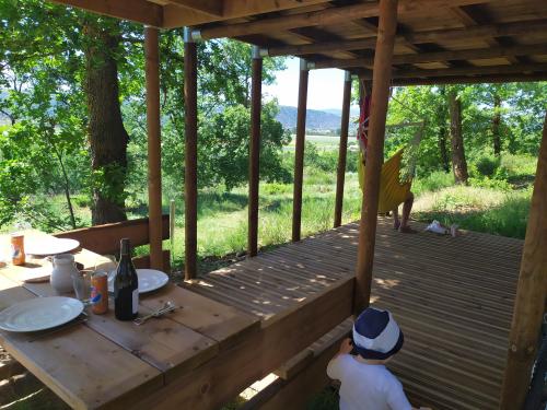 Camping du Domaine de Senaud - Family perched hut - Photo 7