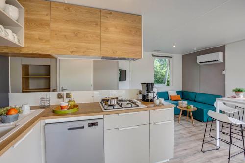 Camping Sandaya Domaine du Verdon - Mobile home - 3 bedrooms - 2 bathrooms + WC - air-conditioning **** - Photo 5