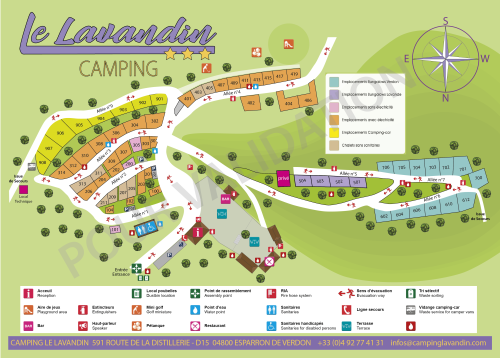 CAMPING LE LAVANDIN - Chalet Provence without toilet blocks - Photo 9