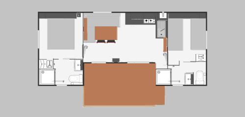 Camping LANDES OCEANES - Mobile-home Grand Confort 2 bedrooms - Photo 4