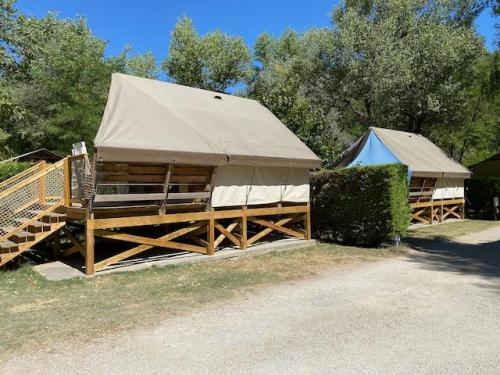 Flower Camping La Rivière - Canvas Ecolodge Confort+ 21m² - 2 bedrooms - Photo 4