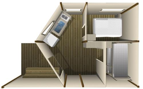 Flower Camping La Rivière - Canvas Ecolodge Confort+ 21m² - 2 bedrooms - Photo 5