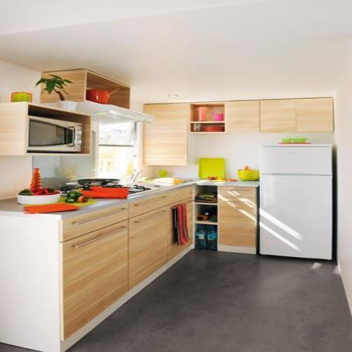 Flower Camping Les Paludiers - Mobile home Comfort 27m² (2 bedrooms) + Half-covered terrace 18m² - Photo 2