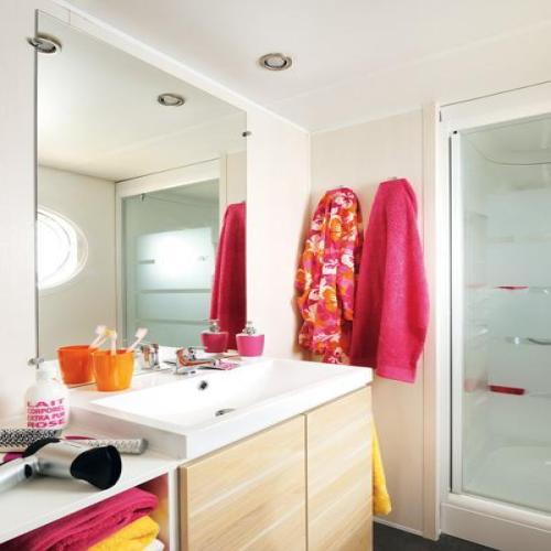 Flower Camping Les Paludiers - Mobile home Comfort 27m² (2 bedrooms) + Half-covered terrace 18m² - Photo 5