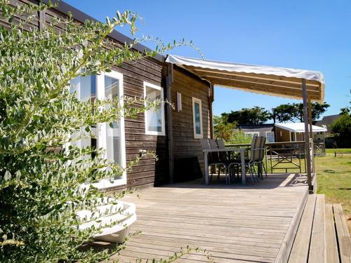 Flower Camping Les Paludiers - Mobile home Premium 30m² (2 bedrooms) + half-covered terrace + TV + Sheets - Photo 1