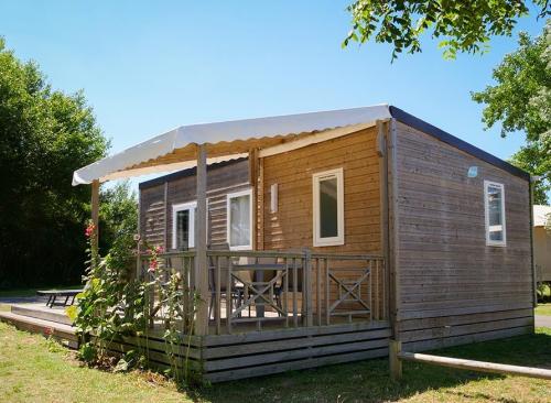 Flower Camping Les Paludiers - Mobile home Premium 30m² (2 bedrooms) + half-covered terrace + TV + Sheets - Photo 2