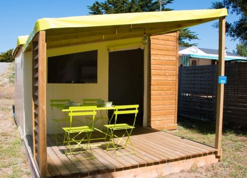 Flower Camping Les Paludiers - Funflower Standard 23m² (2 bedrooms) - sheltered terrace 7m² - Photo 1