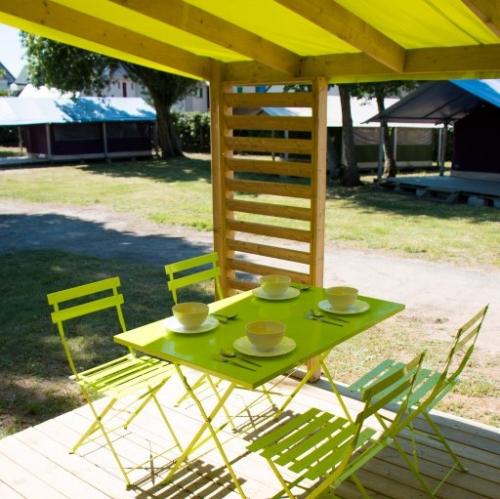 Flower Camping Les Paludiers - Funflower Standard 23m² (2 bedrooms) - sheltered terrace 7m² - Photo 2