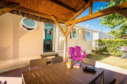 Camping Californie Plage - Mobil home BORNEO Supérieur 29.5 m² 3 rooms - Photo 3