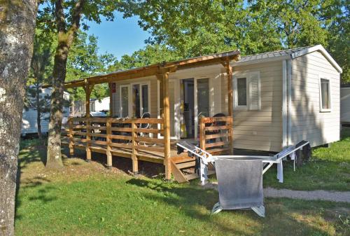 Camping Saint Disdille - Mobile Home EDELWEISS (5-10y.old) 31m² - covered terrace 15m² (2 bedrooms) - Photo 1