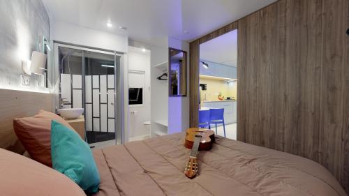 Camping Saint Disdille - Mobilhome Taos V.I.P 2ch 35m² - covered terrace 27m² (2 rooms) - Photo 5