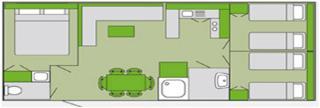 Camping Oos Heem - Mobile home Surpreme 3 bedrooms - Photo 2