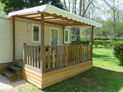 Camping Le Haut Salat - Mobile home Confort MIRABAT with covered terrace - Photo 1